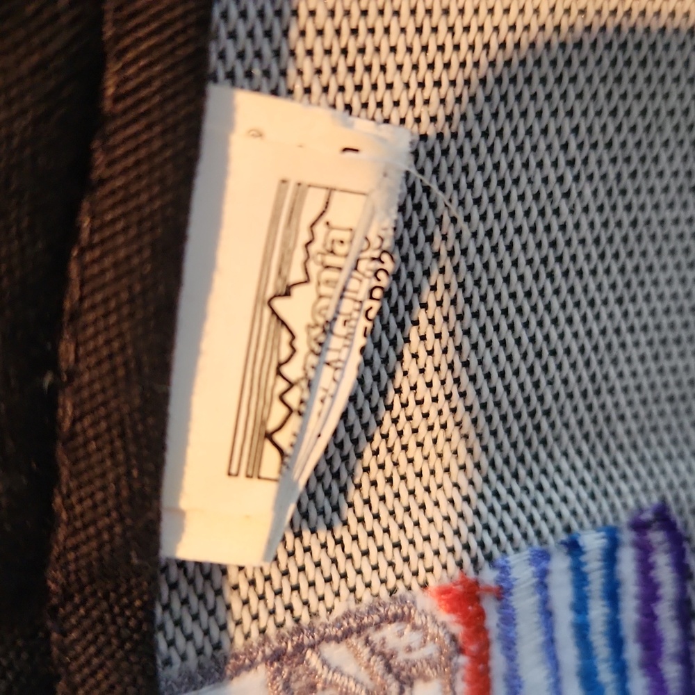 Patagonia Black Cap with Colorful Mountain Design Unisex - Picture 7 of 11